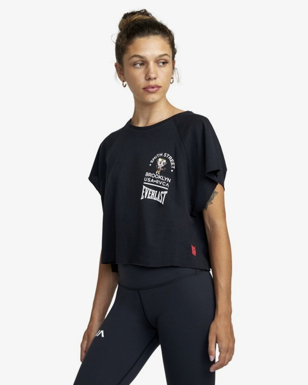 1 Everlast x Smith Street Raglan - Tank for Women Black U4TPECRVF0 RVCA