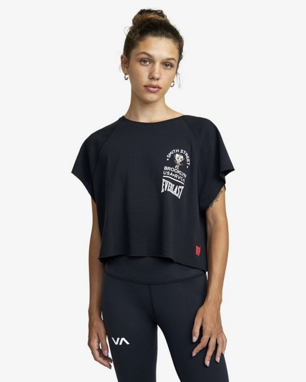 2 Everlast x Smith Street Raglan - Tank for Women Black U4TPECRVF0 RVCA