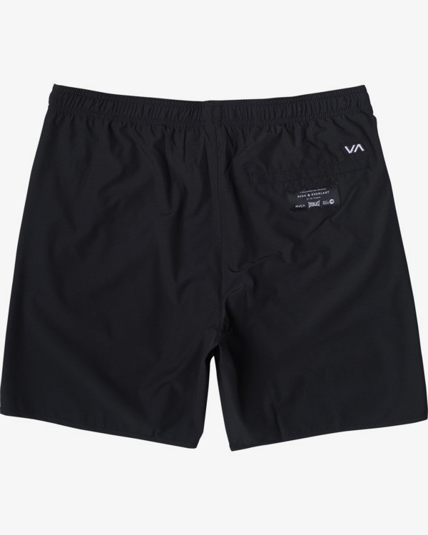 1 Everlast Yogger IV 17" - Workout Shorts for Men Black U4WKEARVF0 RVCA