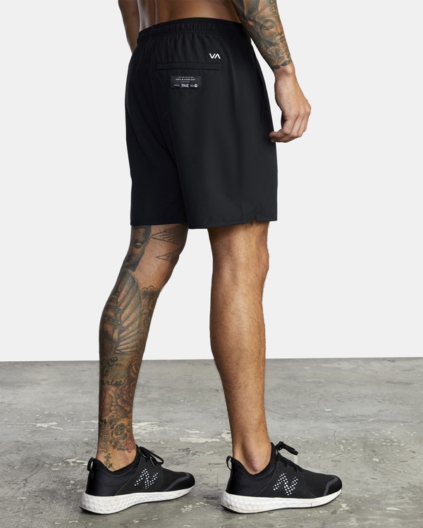 5 Everlast Yogger IV 17" - Workout Shorts for Men Black U4WKEARVF0 RVCA