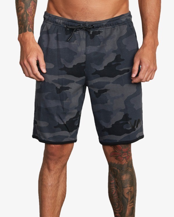 0 VA Sport - Bermuda da Uomo Green U4WKMFRVF0 RVCA