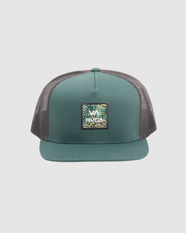 4 VA ATW - Trucker Cap for Men Blue U5CPRORVF0 RVCA