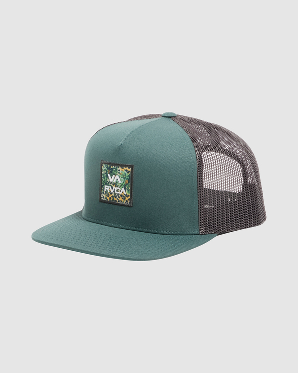 7 VA ATW - Trucker Cap for Men Blue U5CPRORVF0 RVCA