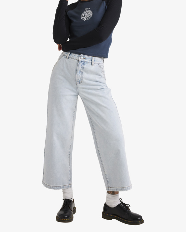 5 Fresh Prince Denim Blau UVJDP00131 RVCA