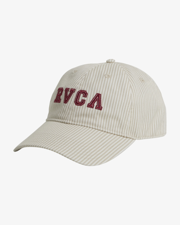 3 Ivy League - Casquette réglable pour Femme Blanc UVJHA00186 RVCA