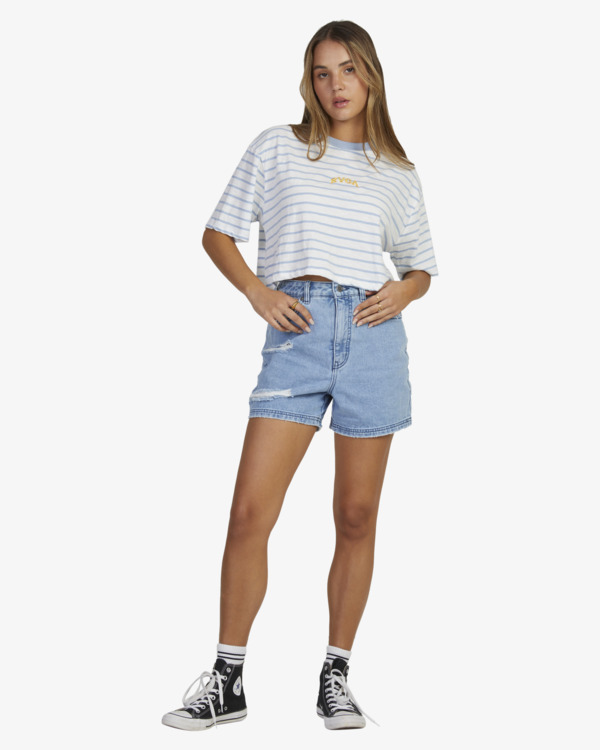 1 STRIPES HALF RUMMAGE White UVJZT00159 RVCA