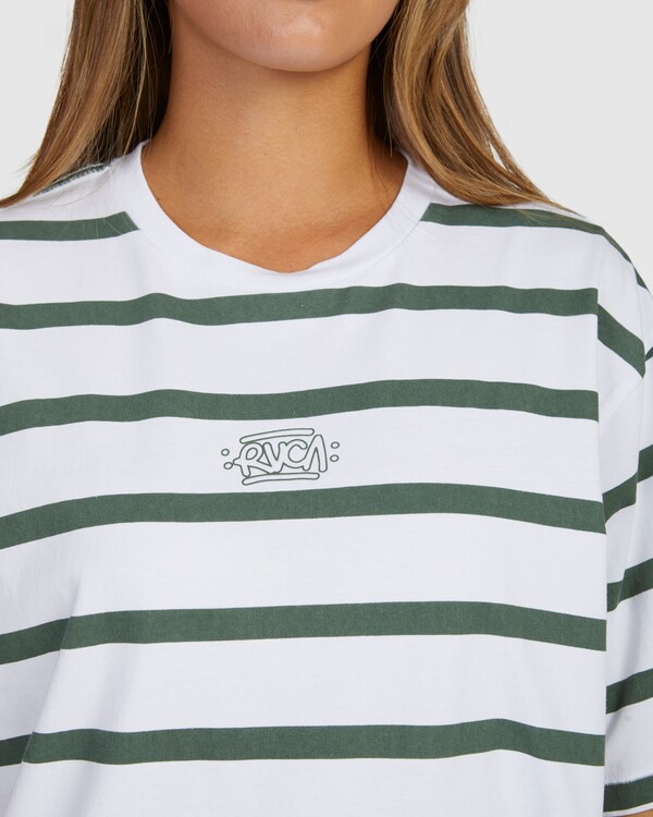 2 RVCA Street Anyday - T-Shirt for Women White UVJZT00162 RVCA