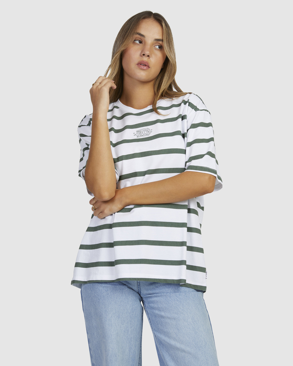 0 RVCA Street Anyday - T-Shirt for Women White UVJZT00162 RVCA