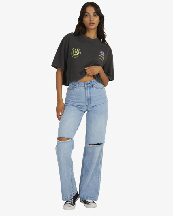 1 Chaos Half Rummage - Camiseta para Mujer Marron UVJZT00163 RVCA