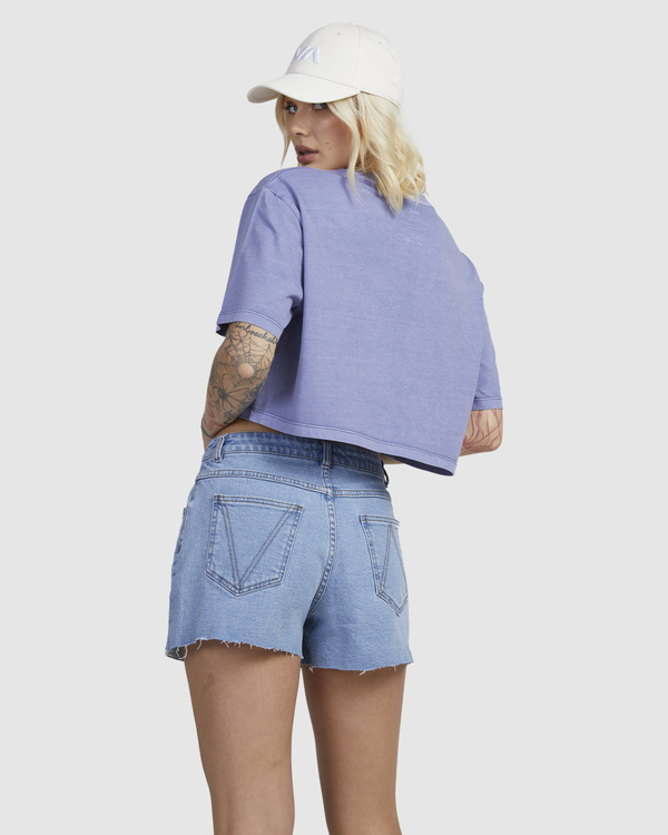 1 FIELD OF DREAMS HALF TEE  UVJZT00203 RVCA