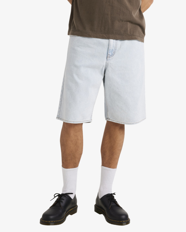 0 Skate 22" - Denim-Shorts für Männer Blau UVYDS03003 RVCA