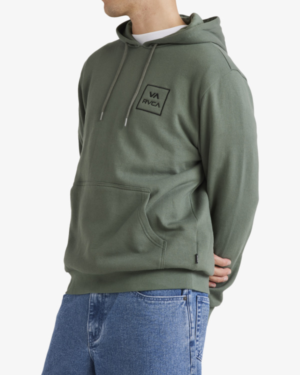 3 RVCA All The Ways - Sweat à capuche pour Homme Vert UVYFT00121 RVCA