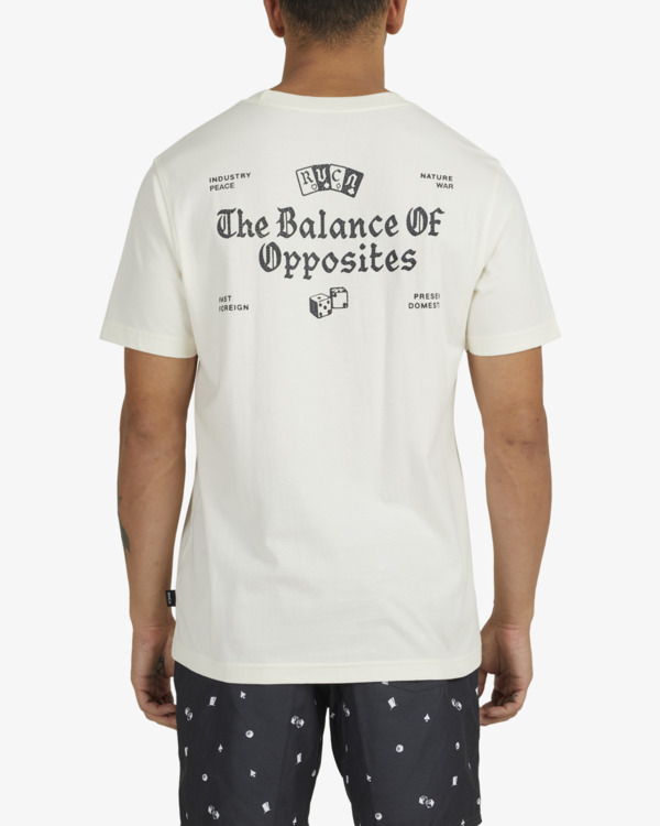 7 Vices - T-Shirt für Männer Weiss UVYZT00401 RVCA