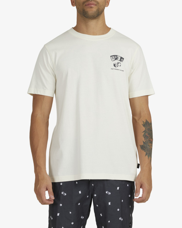 5 Vices - T-Shirt für Männer Weiss UVYZT00401 RVCA