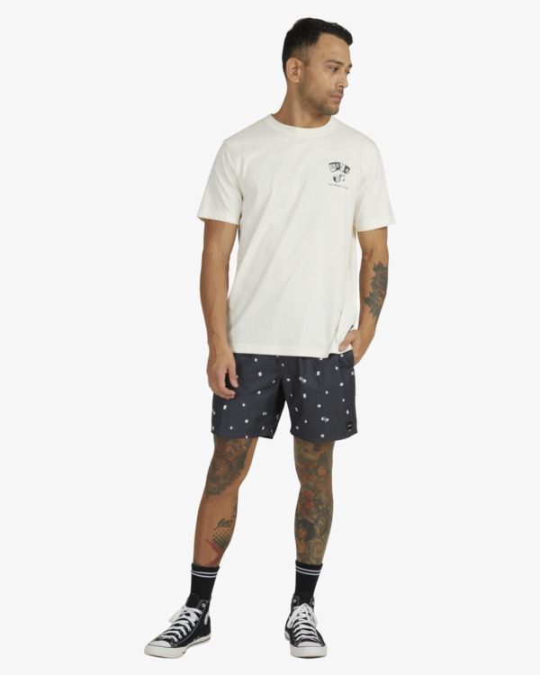 6 Vices - T-Shirt für Männer Weiss UVYZT00401 RVCA