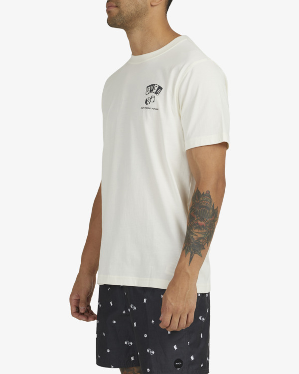 4 Vices - T-Shirt für Männer Weiss UVYZT00401 RVCA