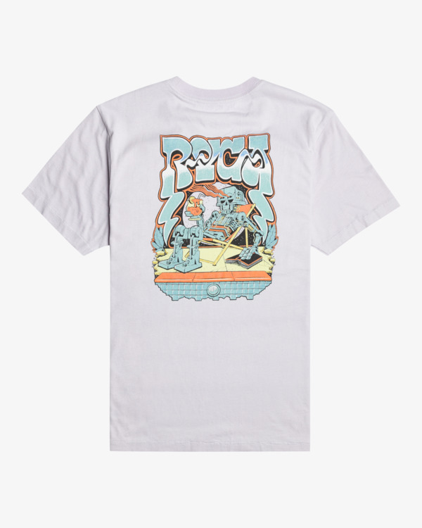 1 Resort Technica - T-Shirt für Männer Grau UVYZT00463 RVCA