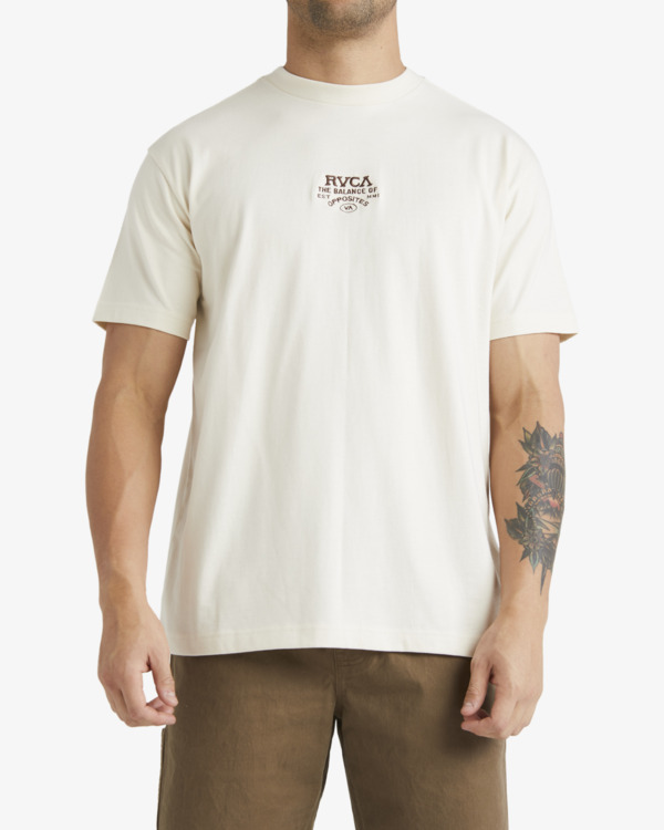 0 Roswell - T-Shirt für Männer Weiss UVYZT00764 RVCA