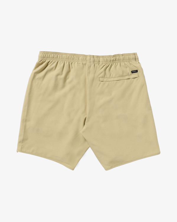 1 VA Sport Yogger Stretch 17" - Performance Shorts for Men Brown V201TRYS RVCA