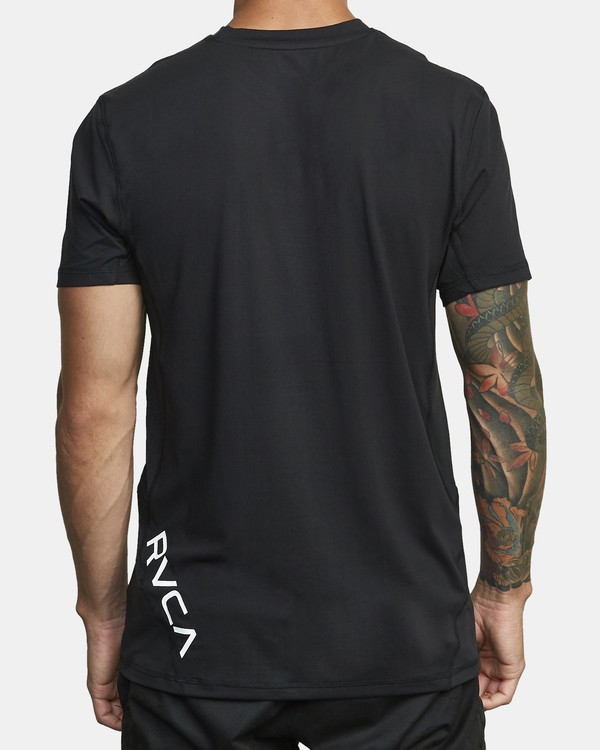 15 VA Sport Vent - Short Sleeve Top for Men Black V9021RSV RVCA