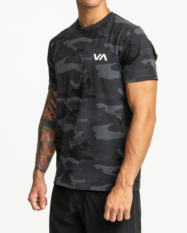 15 VA Sport Vent - Short Sleeve Top for Men Brown V9021RSV RVCA