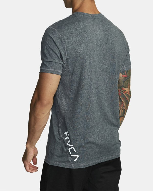 15 VA Sport Vent - Short Sleeve Top for Men Brown V9021RSV RVCA