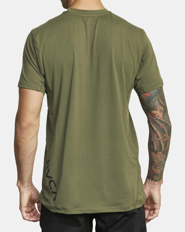 14 VA Sport Vent - Kurz&auml;rmliges Oberteil f&uuml;r M&auml;nner Gr&uuml;n V9021RSV RVCA