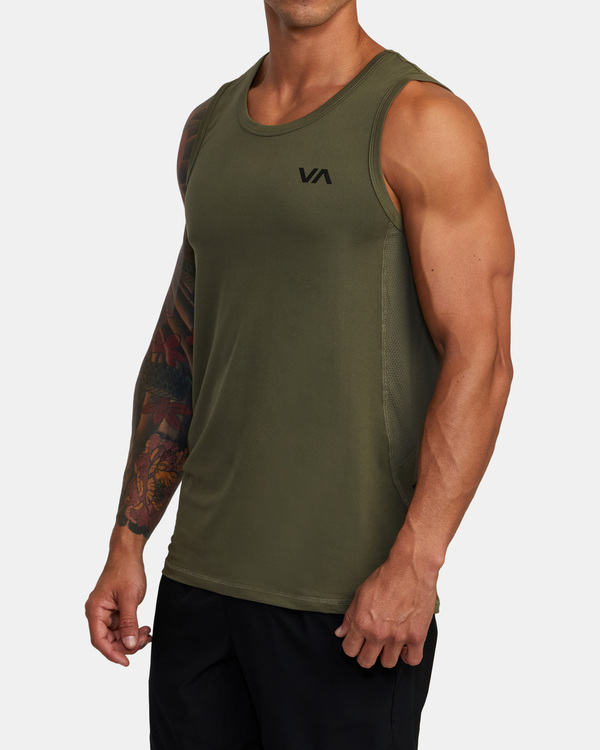 3 VA Sport Vent Green V9031RST RVCA
