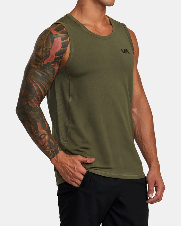 5 VA Sport Vent Green V9031RST RVCA