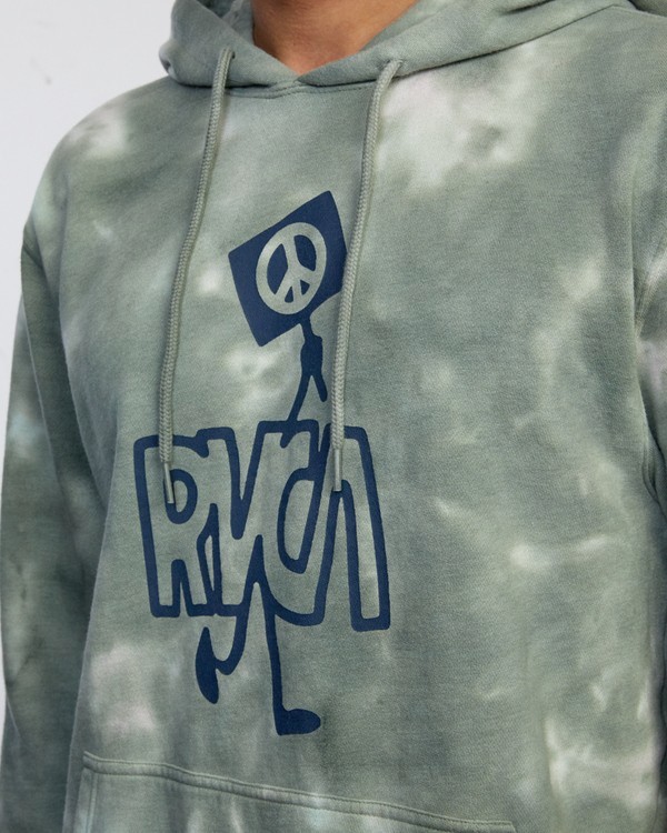 3 Nearby Tie Dye - Sweat à capuche pour Homme  W1HORMRVP1 RVCA