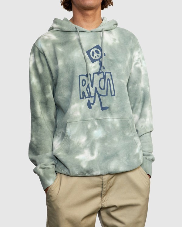 1 Nearby Tie Dye - Sweat à capuche pour Homme  W1HORMRVP1 RVCA