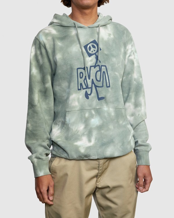 6 Nearby Tie Dye - Sweat à capuche pour Homme  W1HORMRVP1 RVCA