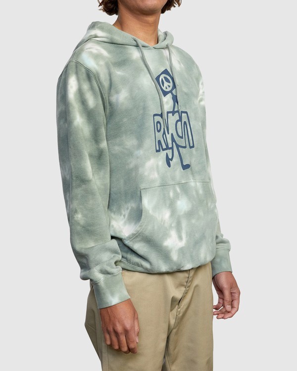 Nearby Tie Dye Hoodie for Men RVCA