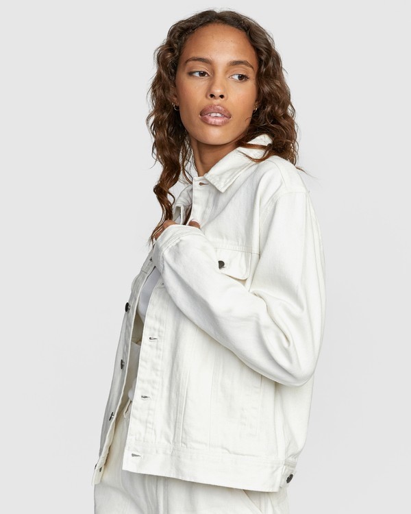 9 Neutral Hemp - Cropped Jacket  W1JKRDRVP1 RVCA