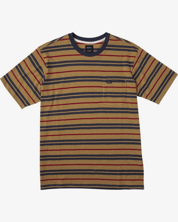 0 Capistrano Stripe - T-Shirt for Men  W1KTRARVP1 RVCA