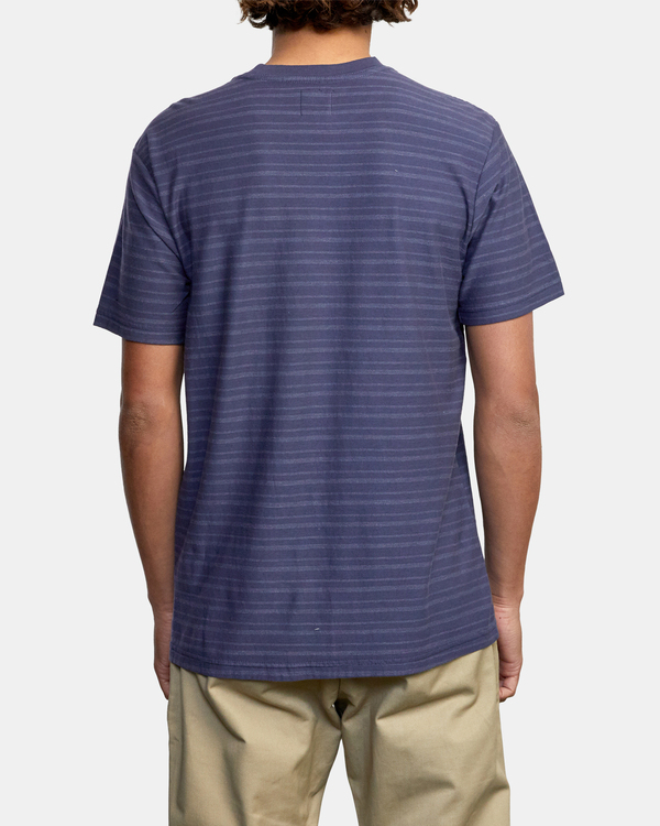 2 Texture Stripe - Camiseta para Hombre Azul W1KTRDRVP1 RVCA