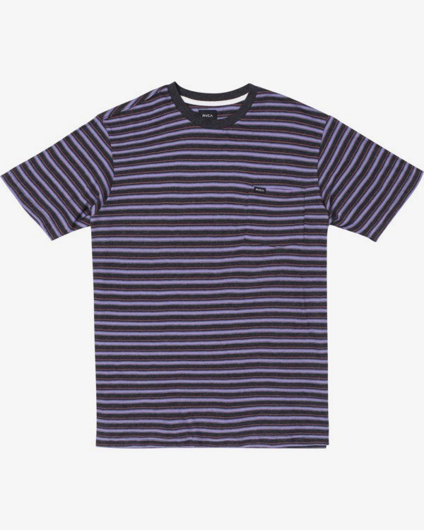 0 Toluca Micro Stripe - T-shirt pour Homme  W1KTRERVP1 RVCA
