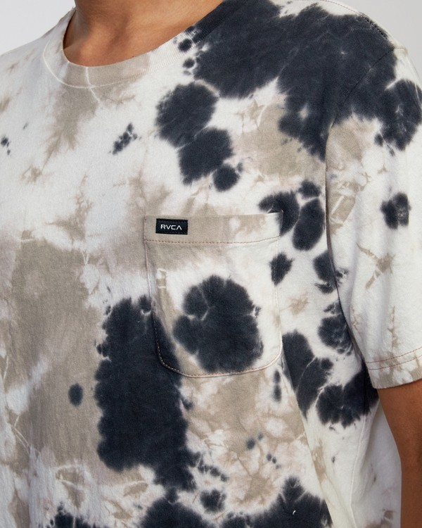 3 Manic Tie Dye - T-Shirt for Men Grey W1KTRFRVP1 RVCA