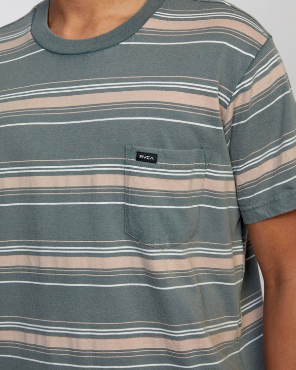 3 Bez Stripe - T-Shirt for Men  W1KTRJRVP1 RVCA