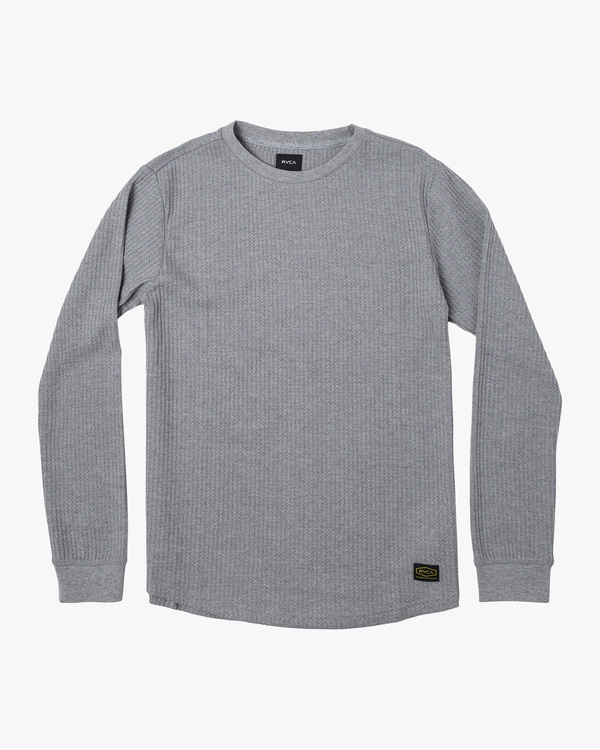 Mens grey thermal top best sale