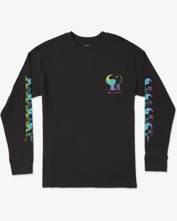 0 Yinyang Friends - Long Sleeve T-Shirt for Men  W1LSRDRVP1 RVCA