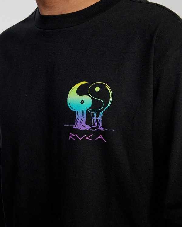 4 Yinyang Friends - Long Sleeve T-Shirt for Men  W1LSRDRVP1 RVCA