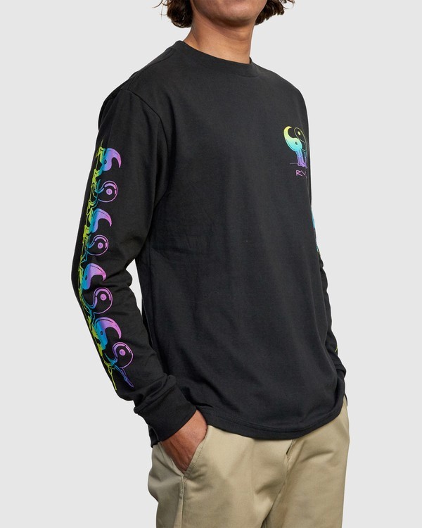 8 Yinyang Friends - Long Sleeve T-Shirt for Men  W1LSRDRVP1 RVCA