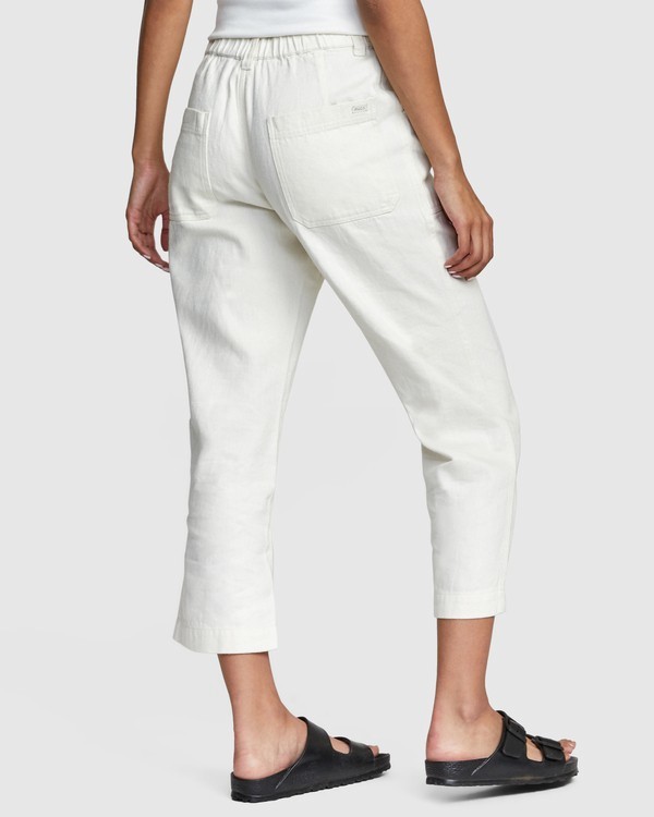 9 Neutral Hemp - Relaxed Fit Trousers  W1PTRDRVP1 RVCA