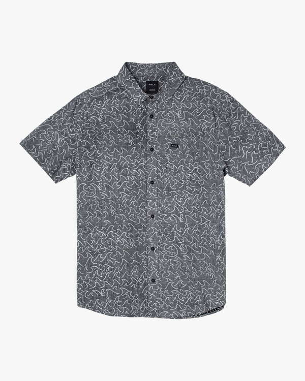 0 Oblow Waves - Chemise manches courtes pour Homme  W1SHIDRVP1 RVCA