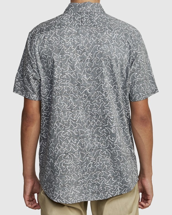 2 Oblow Waves - Chemise manches courtes pour Homme  W1SHIDRVP1 RVCA