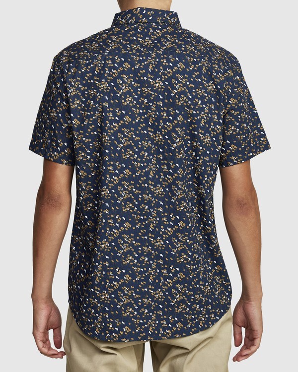 2 Eternal - Camisa de manga corta para Hombre Azul W1SHIERVP1 RVCA