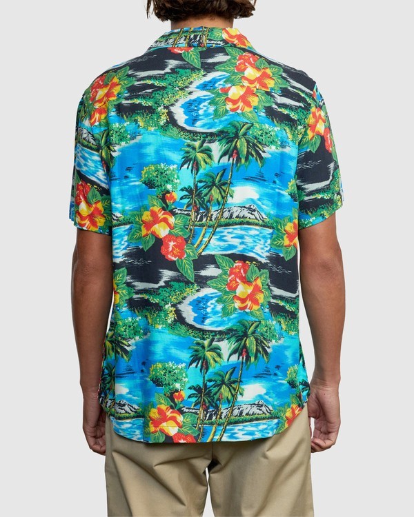 2 Kawela - Camisa de manga corta para Hombre  W1SHRCRVP1 RVCA