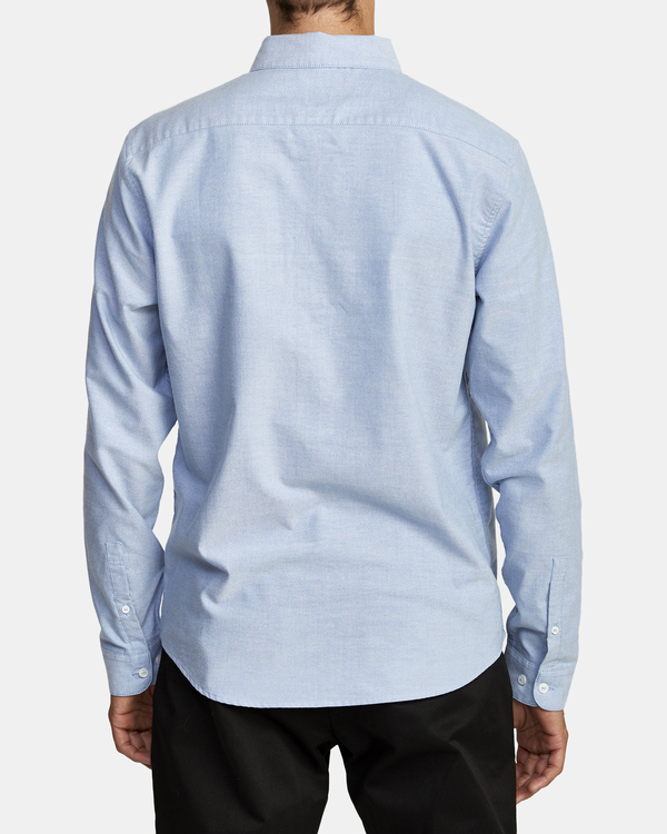 7 That'll Do Stretch - Long Sleeve Shirt for Men  W1SHRIRVP1 RVCA