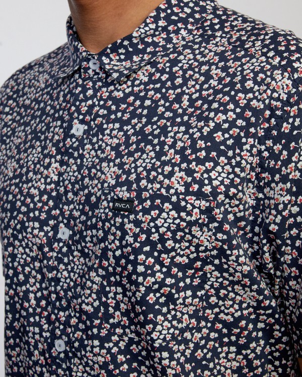4 Bang On - Short Sleeve Shirt for Men  W1SHRQRVP1 RVCA